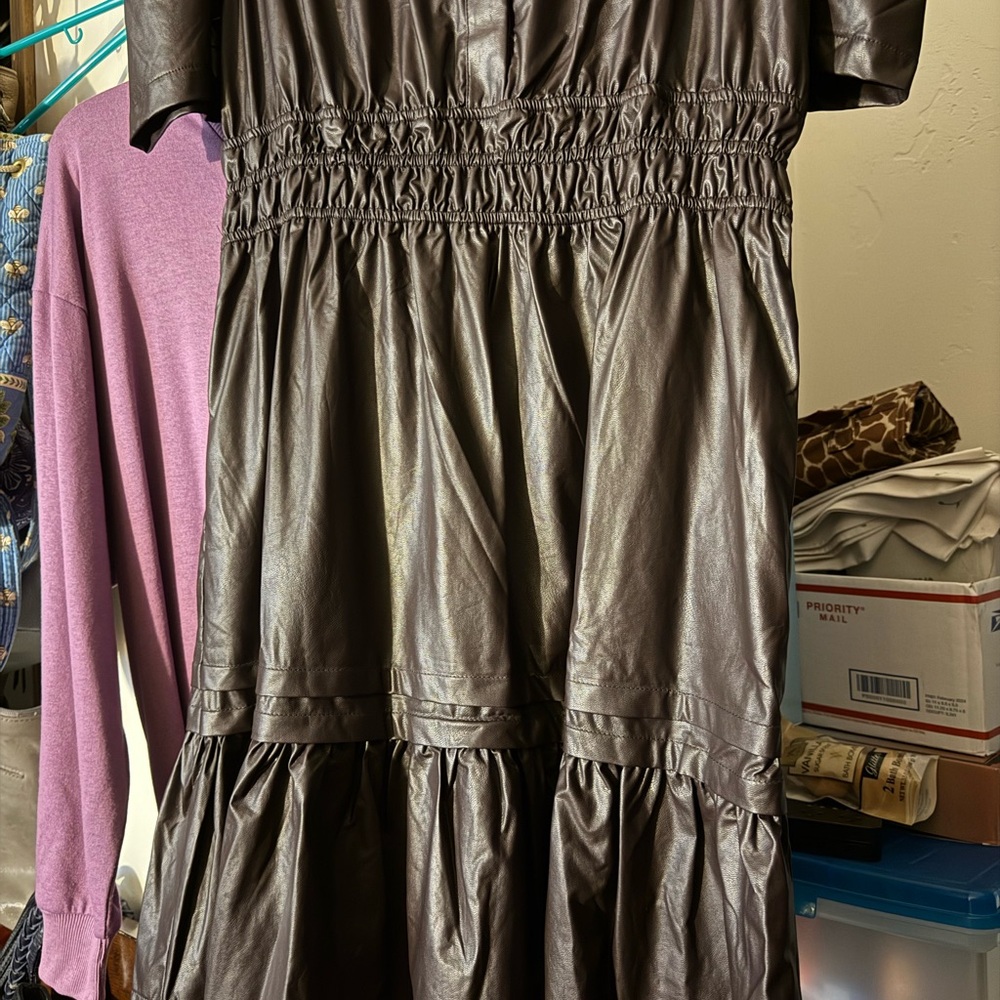 Simply Southern Chocolate Brown Midi Dress